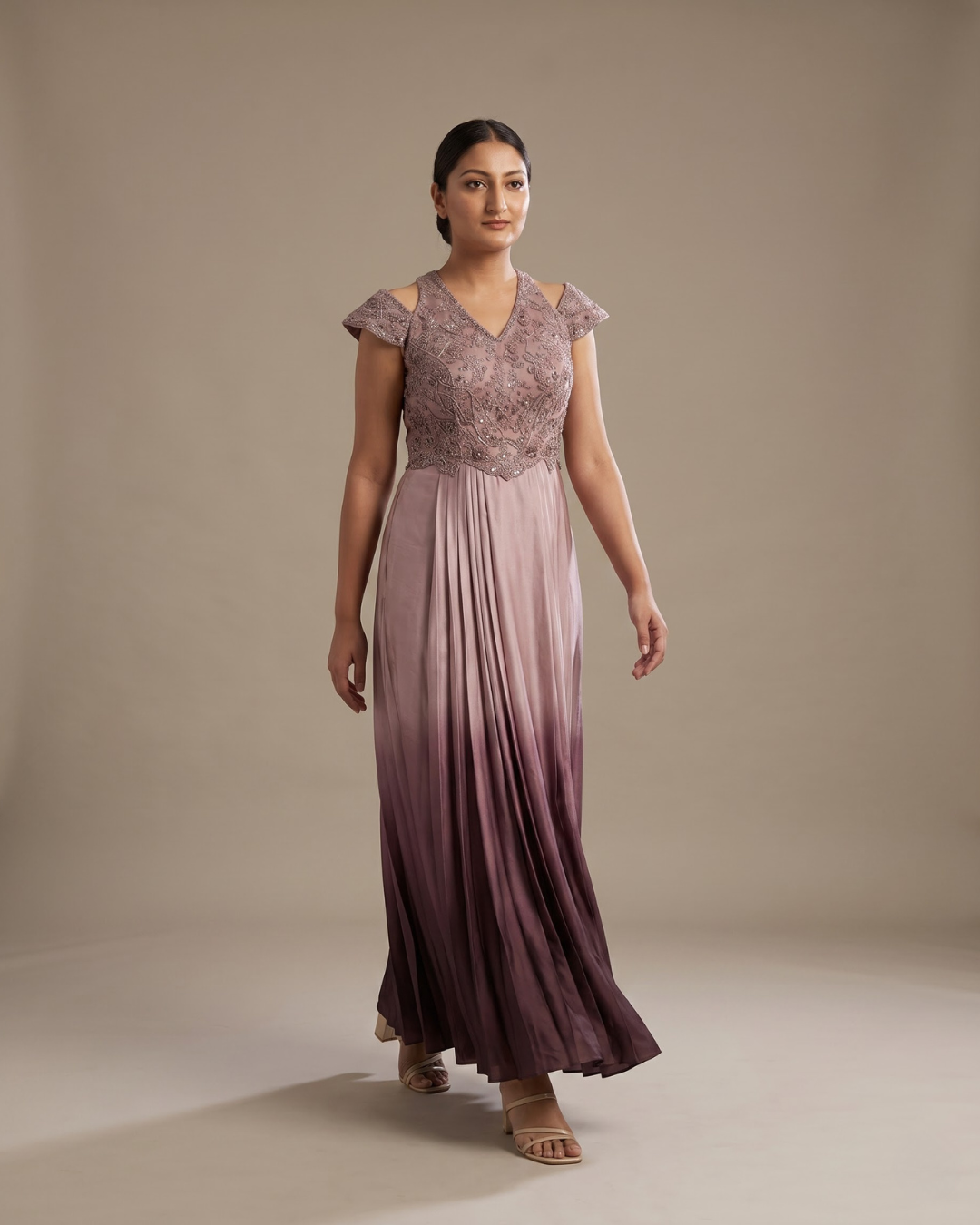 The"Suhana" Hand-Worked Ombre Silhouette